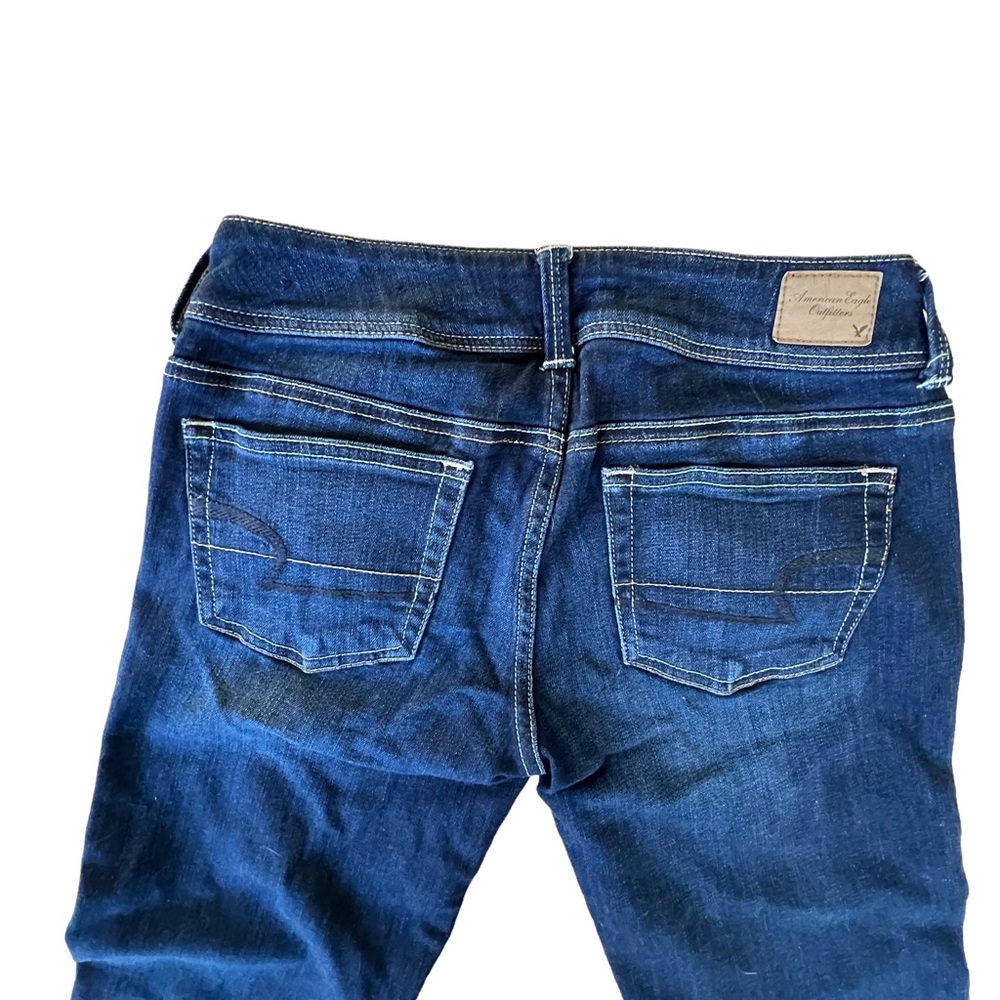 American Eagle 🦅 Jeans 👖 Stretch, Slightly distressed - Size 4 Short - Picture 5 of 5